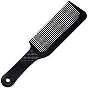 Comb w/Handle Black .. .  .  